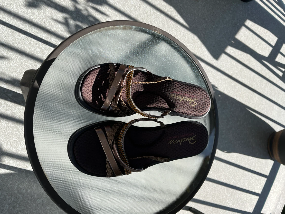 Skechers Wedge Sandals Size 8