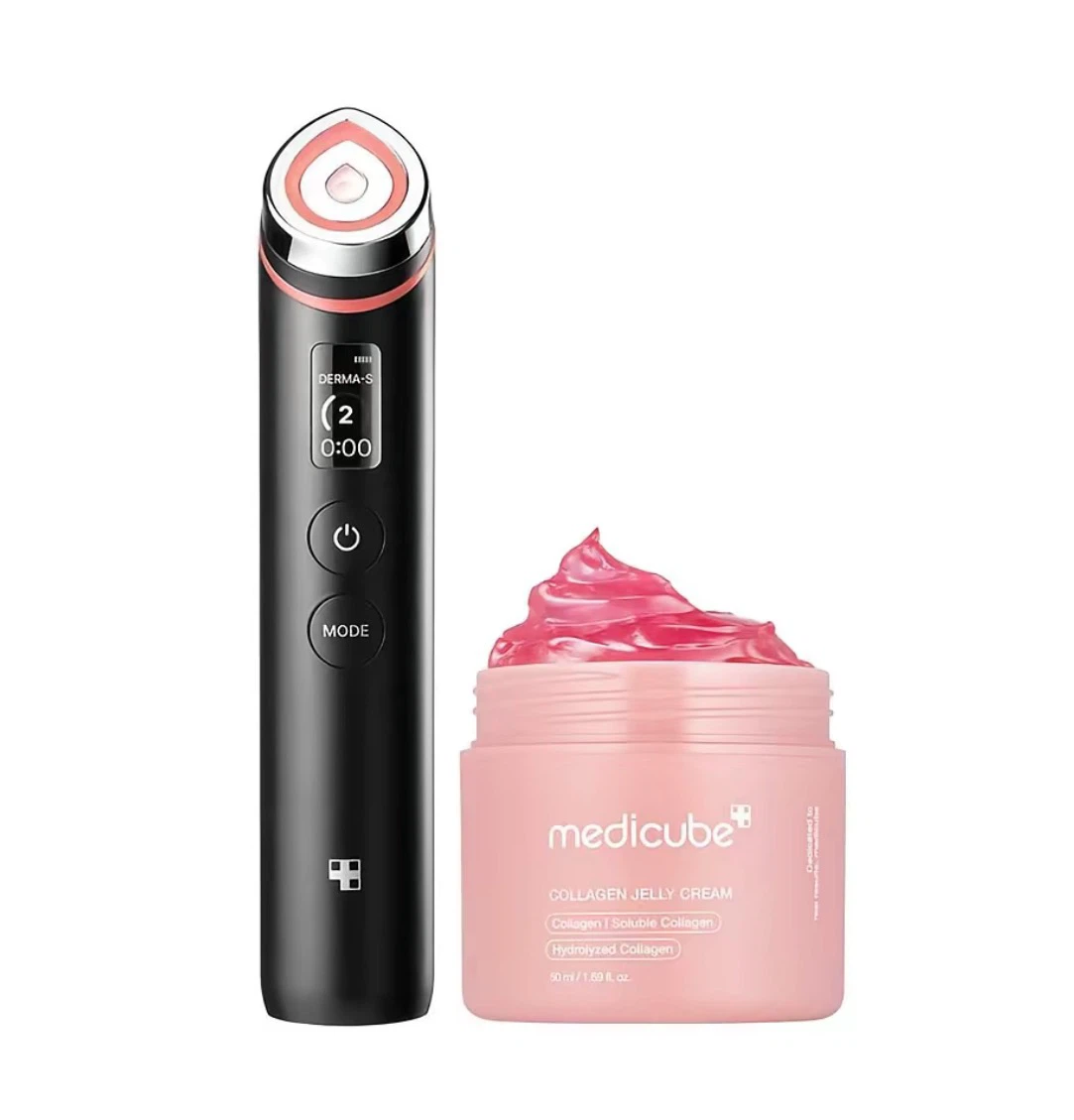 Medicube Booster-H & Pink Collagen Cream Set