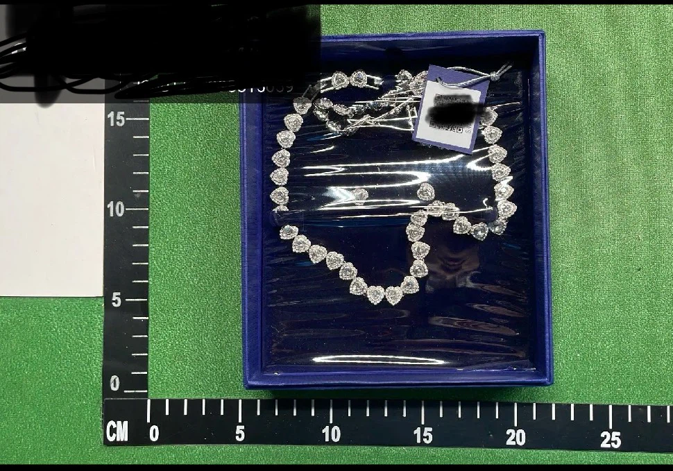 Swarovski Heart Tennis Necklace - photo 2