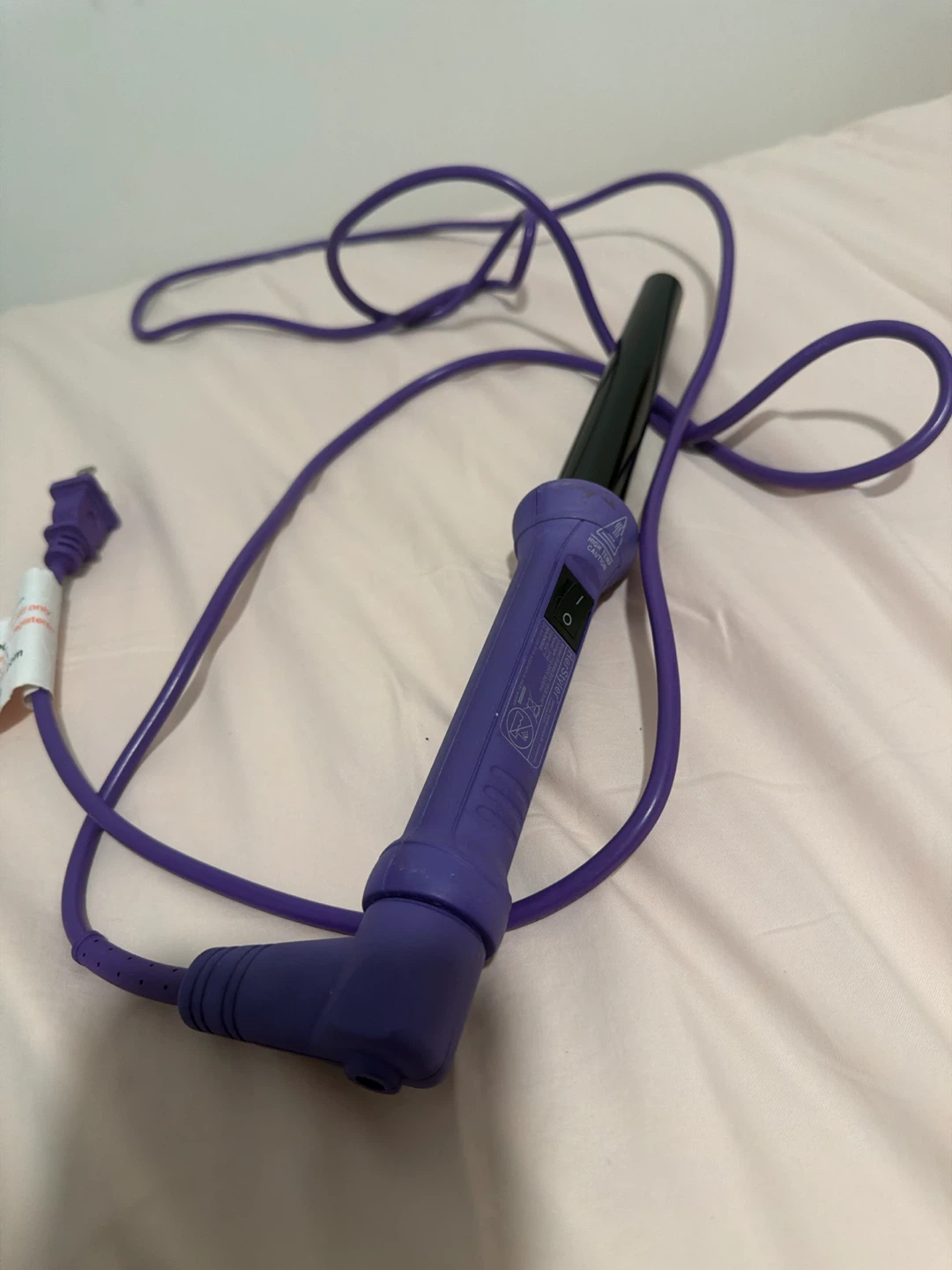 HerStyler Grande Curling Wand - Purple