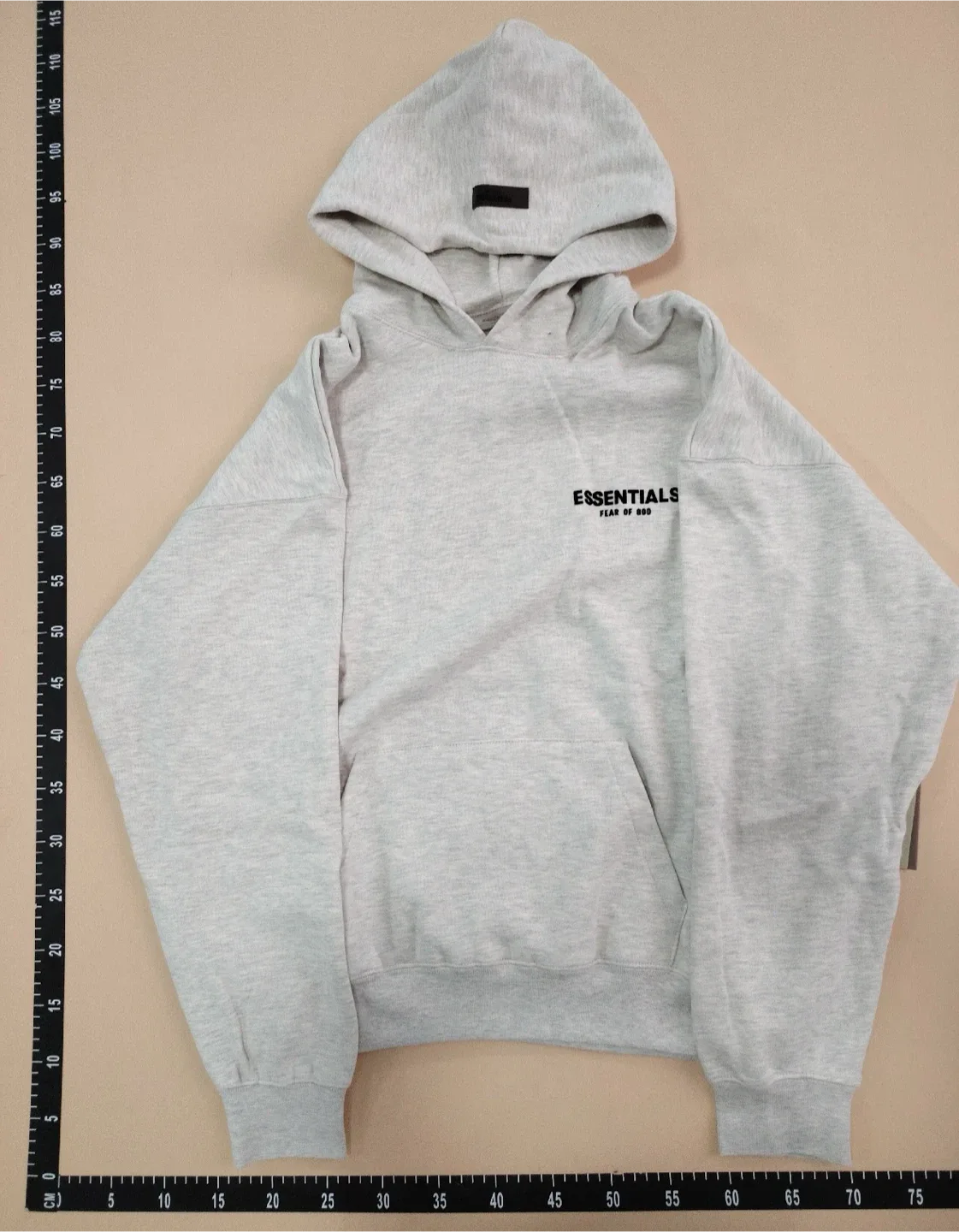 ESSENTIALS Fear of God Hoodie Grey Size M - photo 2