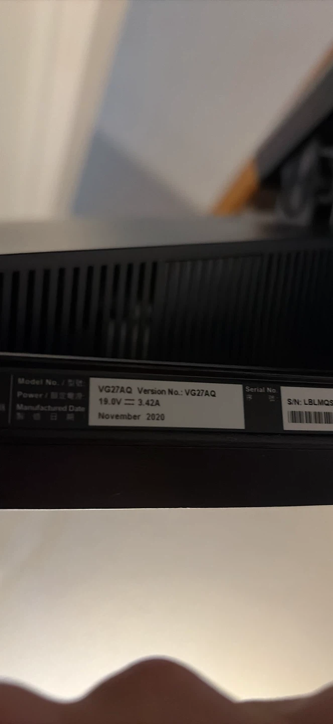 ASUS VG27AQ Gaming Monitor - photo 3