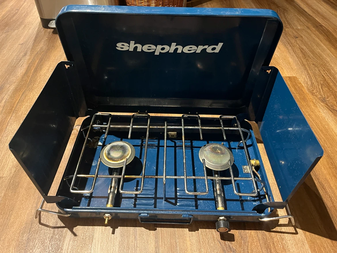 Shepherd Two-Burner Propane Camping Stove
