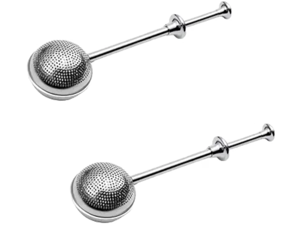2Pcs Flour Duster for Baking,304 Silver Stainless Steel