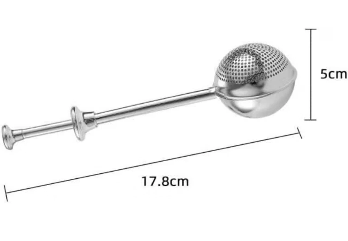2Pcs Flour Duster for Baking,304 Silver Stainless Steel - photo 3