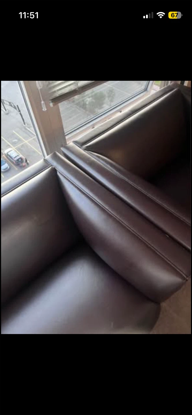 Dark Brown Leather Armchairs - photo 4