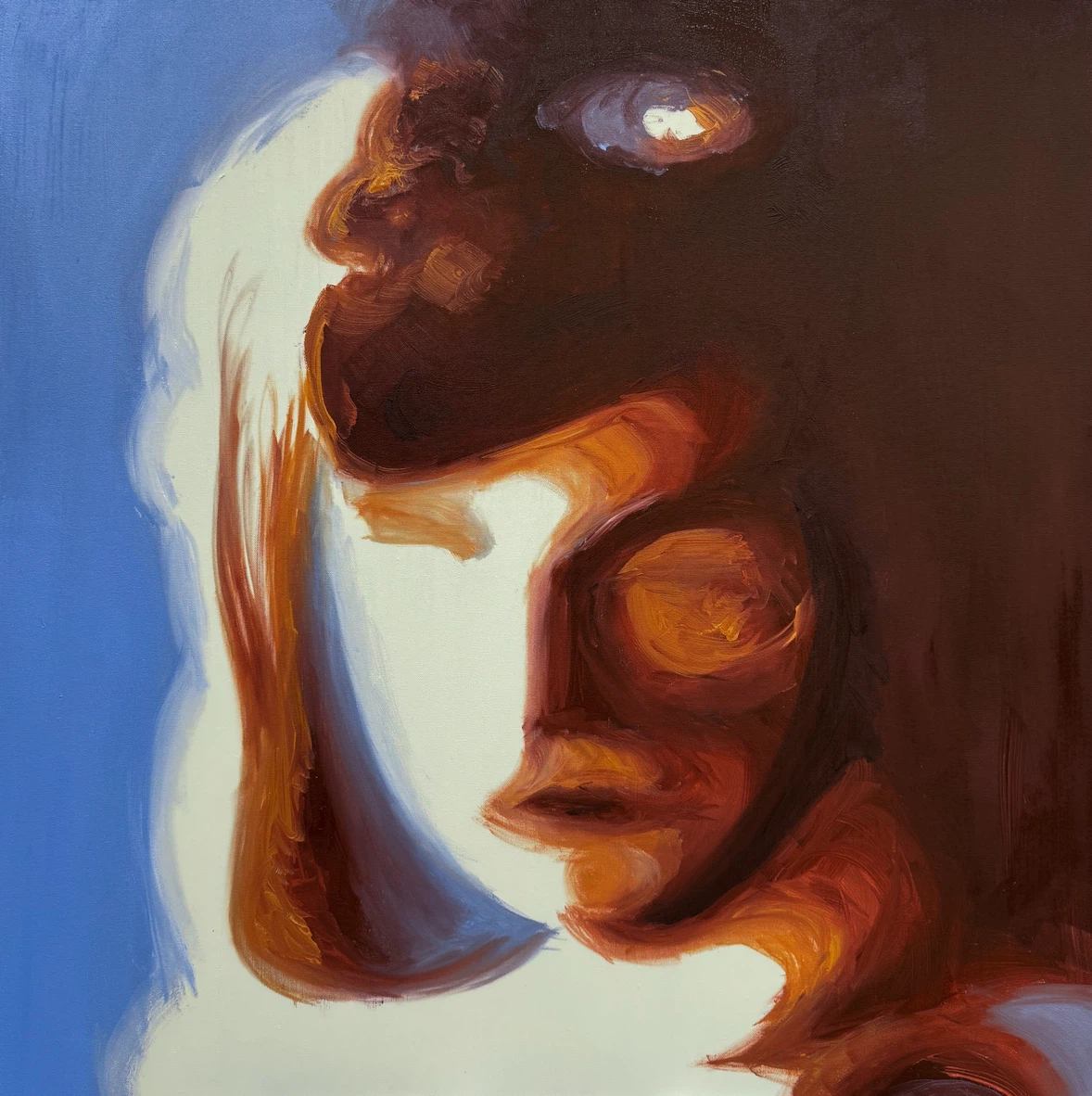 Abstract Portrait Painting