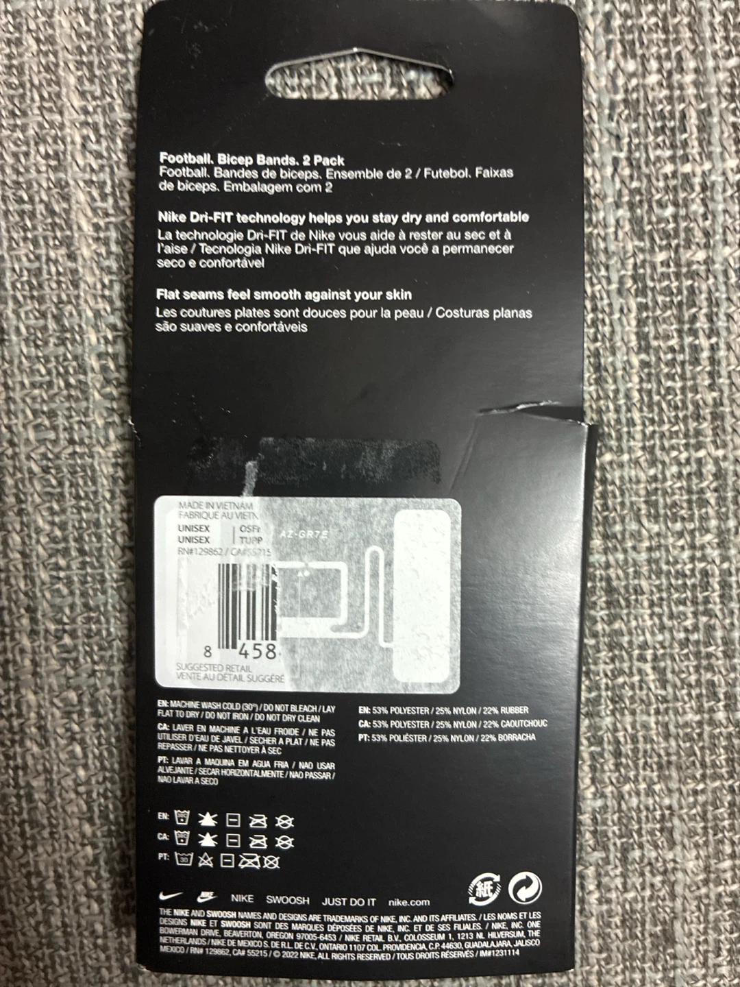 New Nike Dri-FIT Bicep Bands (2 Pack) - photo 2