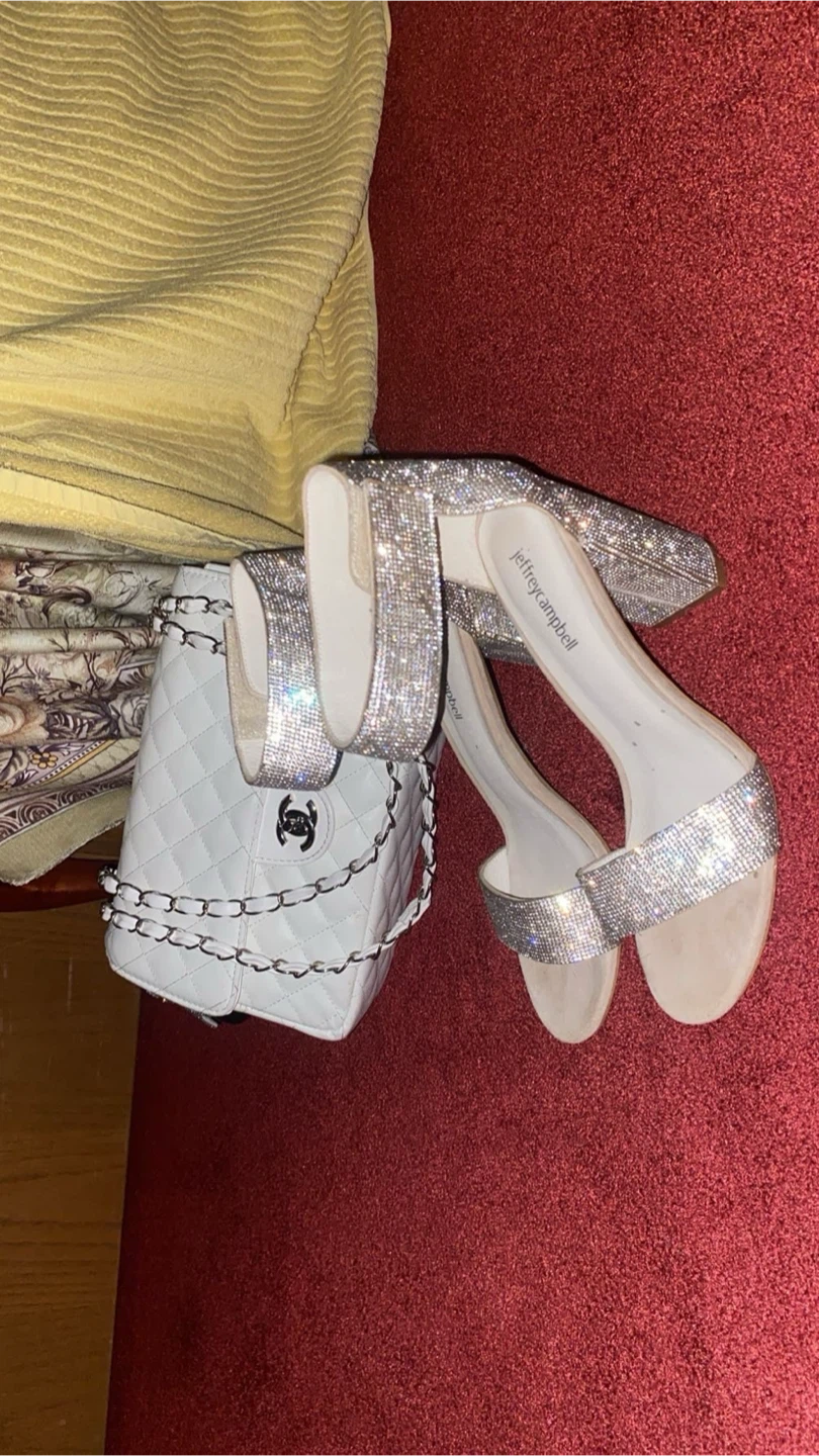 Jeffrey Campbell rhinestone heels - photo 2
