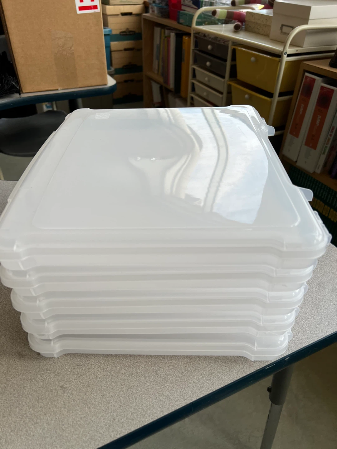 Stackable Storage Boxes (Set of 5).