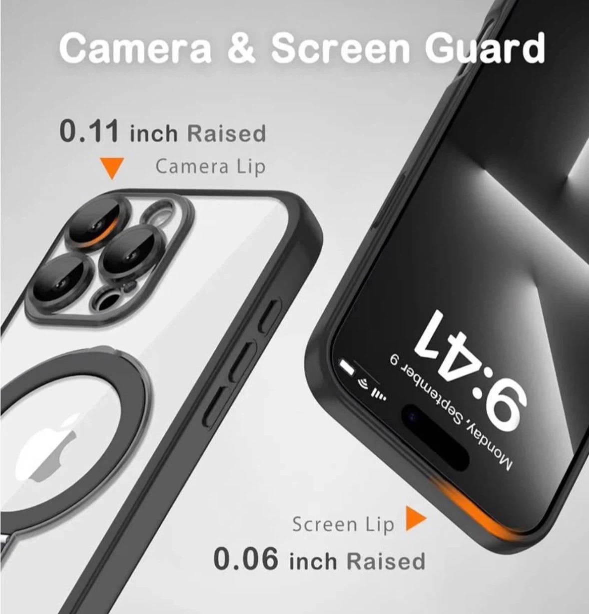 Magnetic for iPhone 16 Pro Case with Stand - photo 4