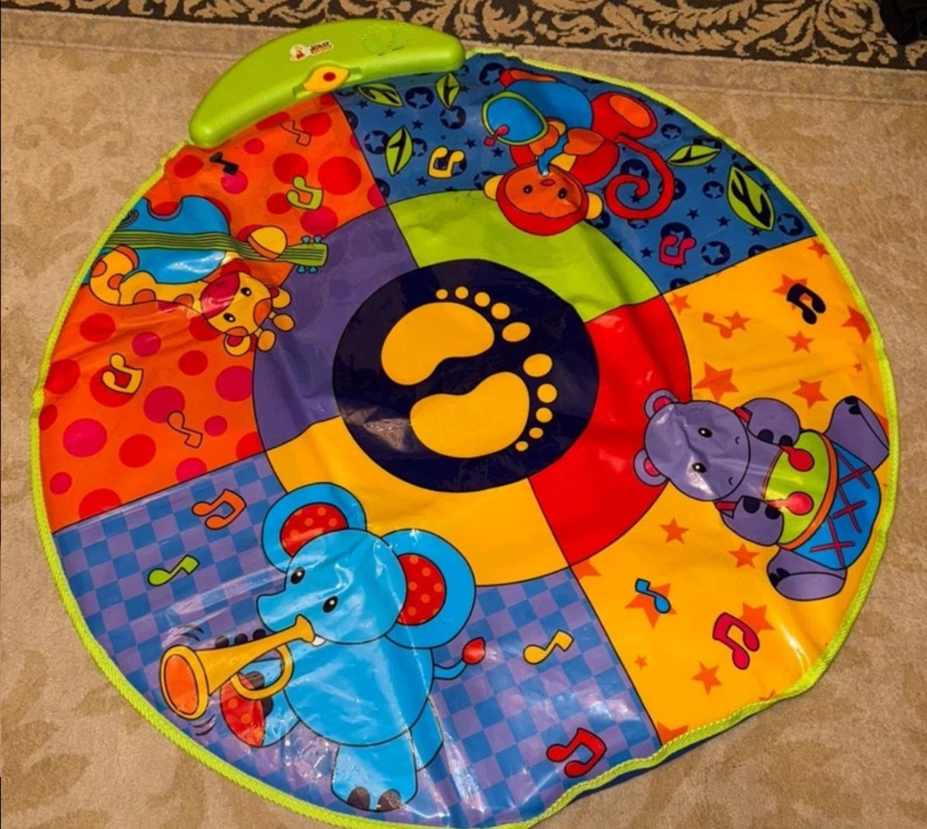 Bright Starts Playful Parade Door Jumper and Musical Mat Set - photo 2