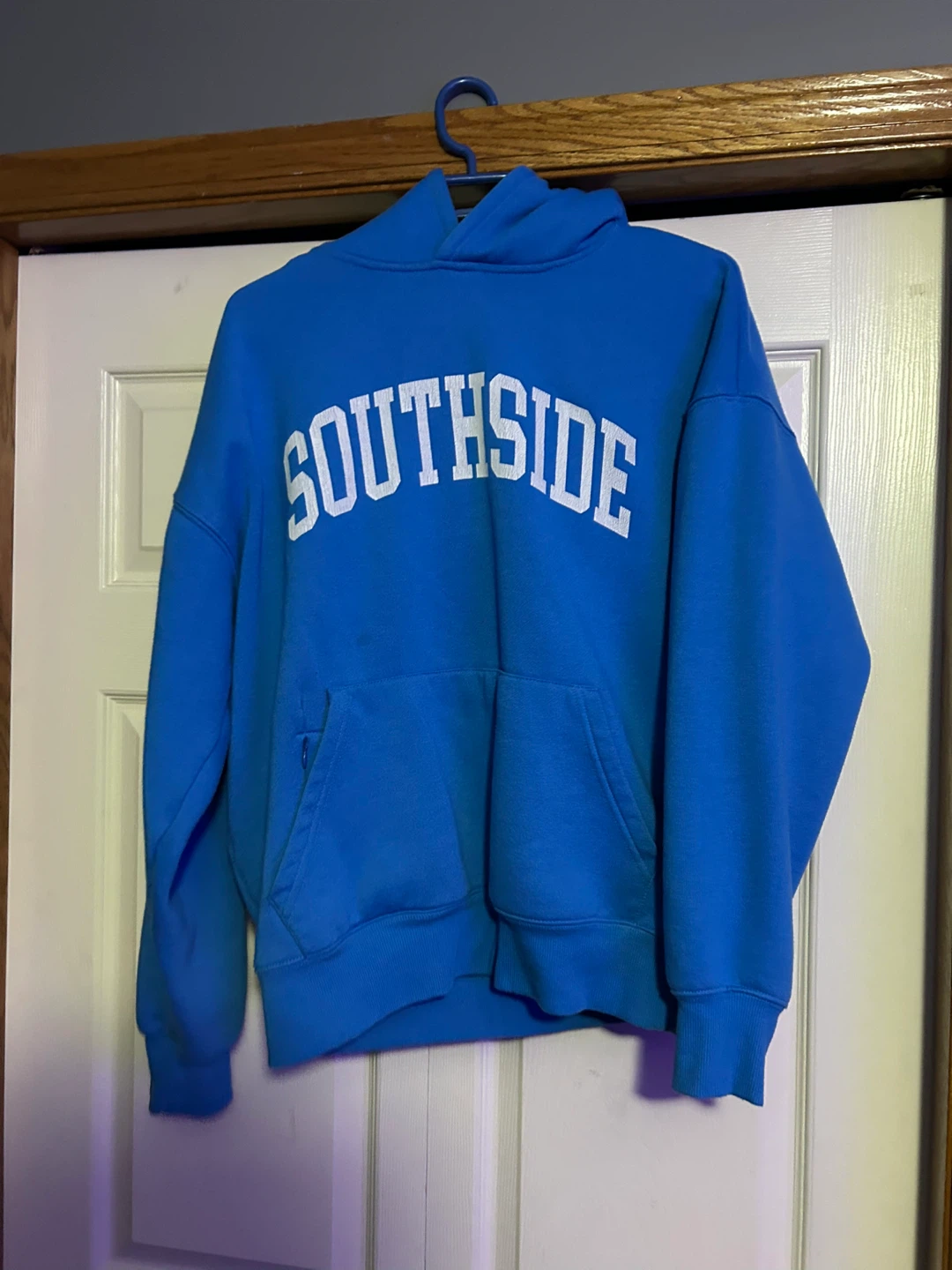 Ardene Blue Hoodie with "Southside" Graphic
