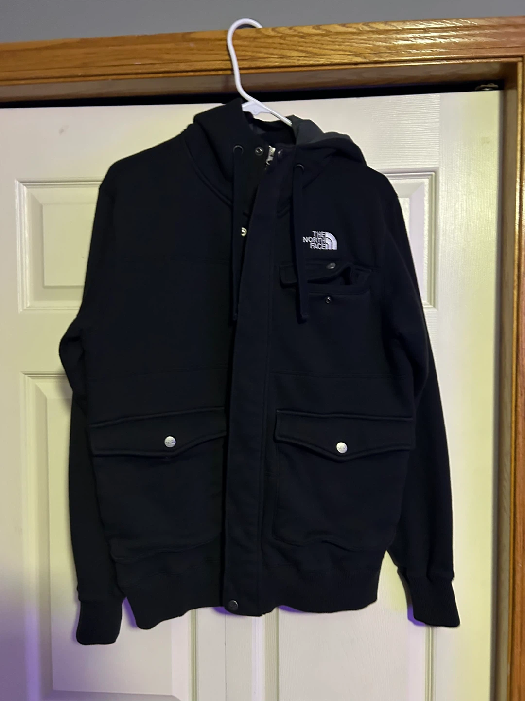 The North Face Black Hoodie Jacket Men's M
