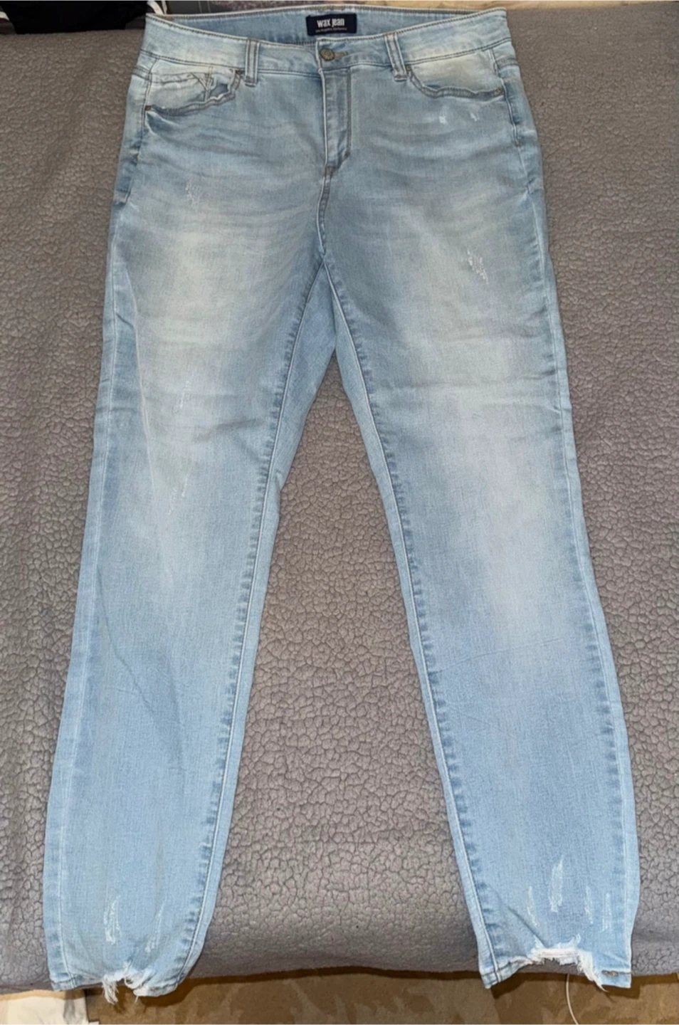 Wax Jean Light Wash Denim Jeans