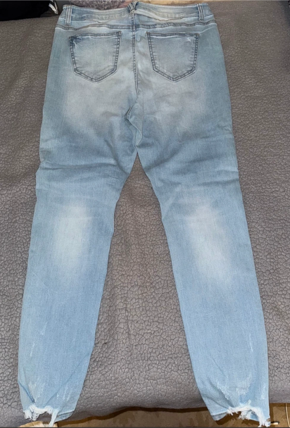 Wax Jean Light Wash Denim Jeans - photo 2