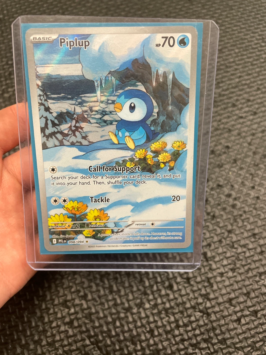 Piplup full art Pokémon