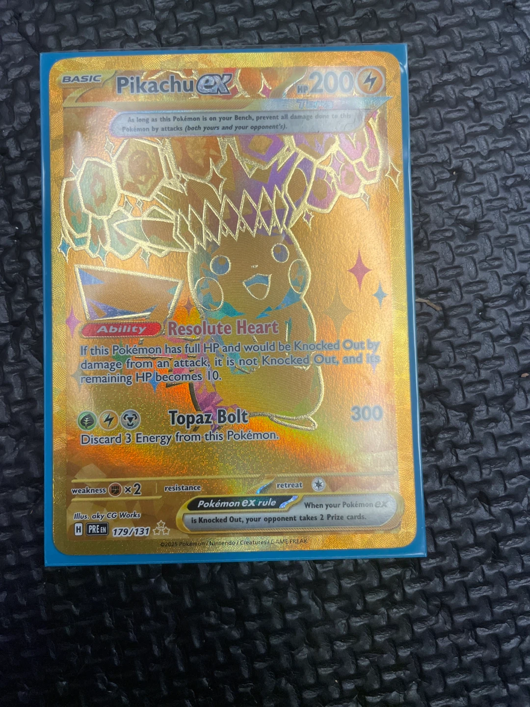Pikachu ex full art