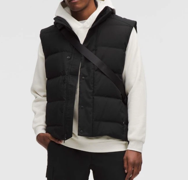 Black canvas Vest
