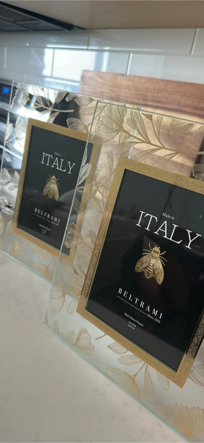 Beltrami Double Photo Frame - Made in Italy - photo 3