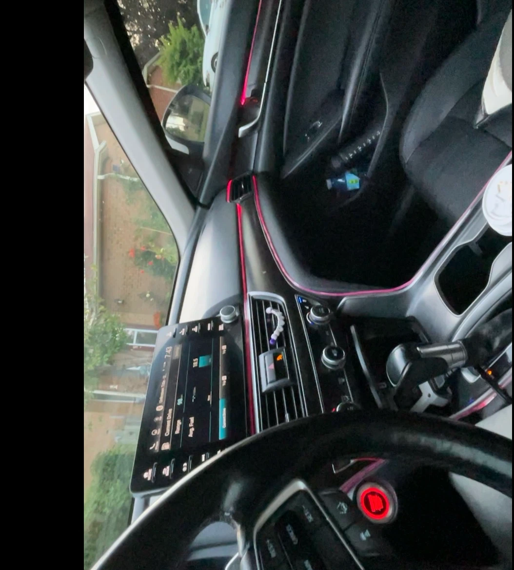Car Interior Ambient Lighting