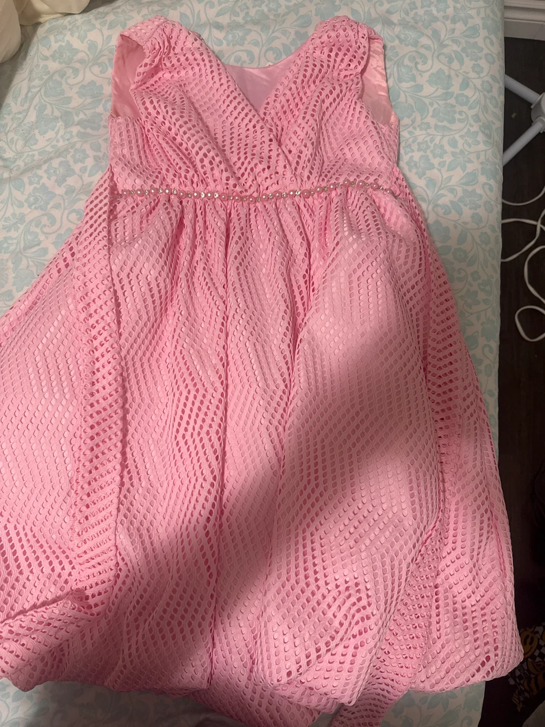 Cookies Kids Pink Butterfly Dress Size 6X