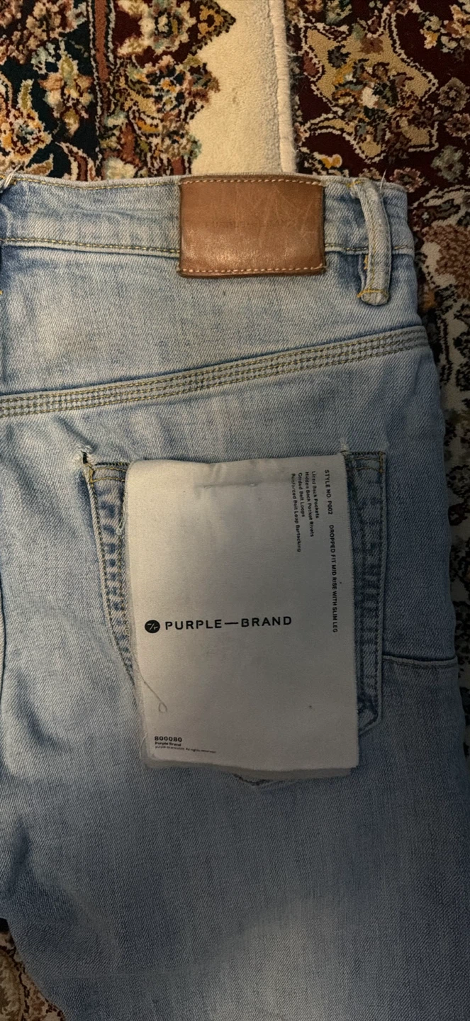 *AUTHENTIC* Purple jeans - photo 3