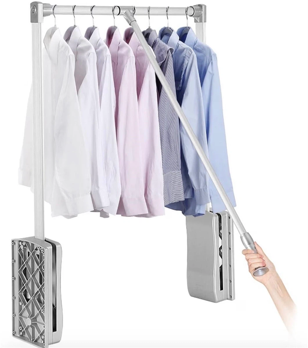Pull Down Closet Rods for Hanging Clothes