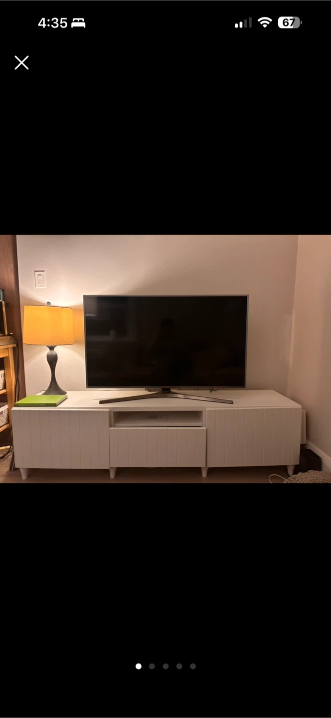IKEA BESTÅ TV Bench White