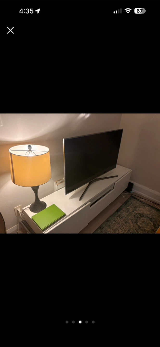 IKEA BESTÅ TV Bench White - photo 3