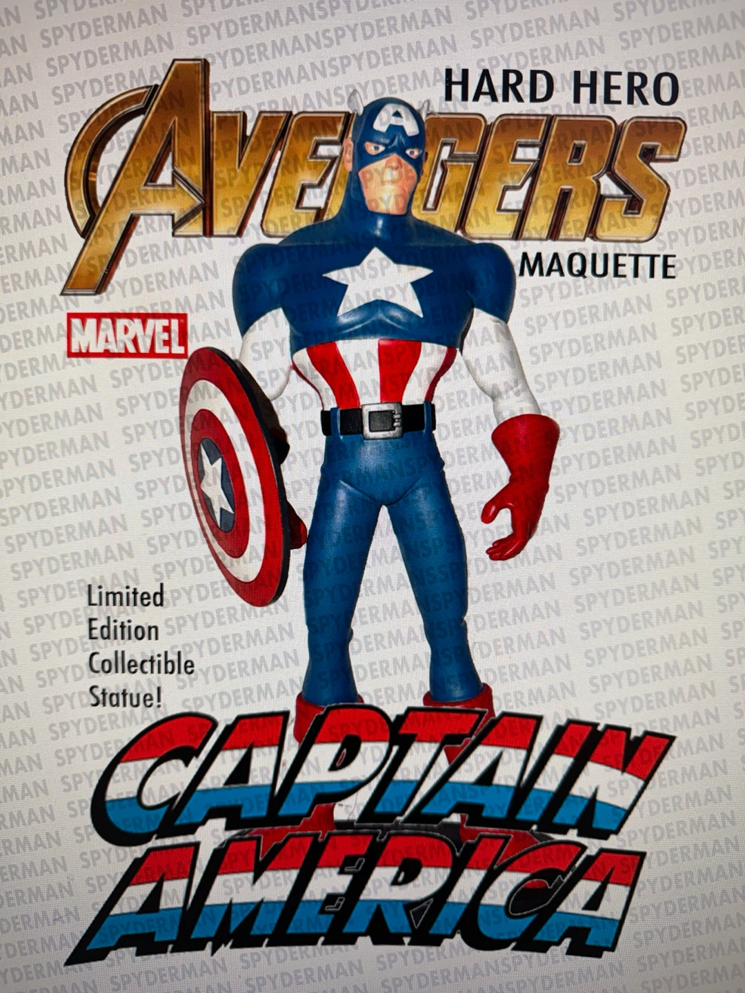 Captain America Hard Hero Maquette Limit Ed Collectible Statue