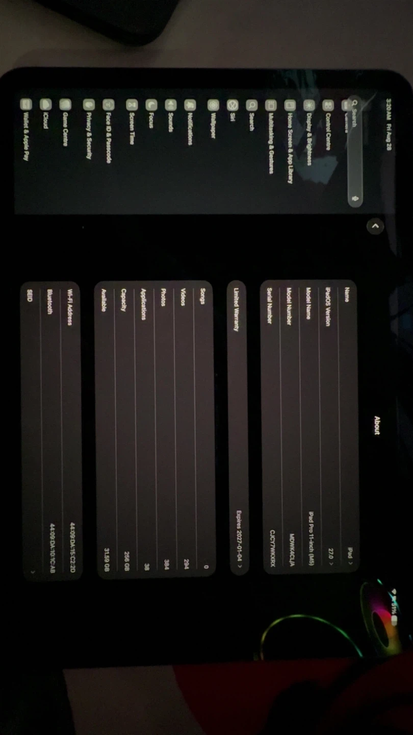 Apple iPad Pro 11-inch (5th Gen) 256GB Wi-Fi Space Grey - photo 2
