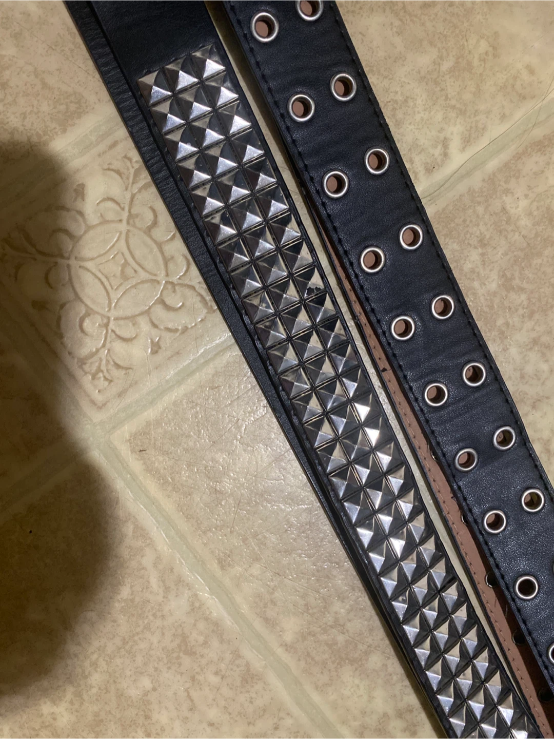 Studded Leather Belts