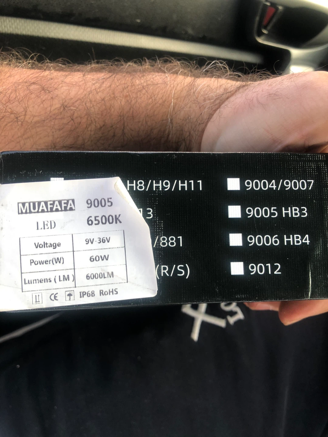 MUAFFAFA 9005 LED Headlight Bulbs - photo 5