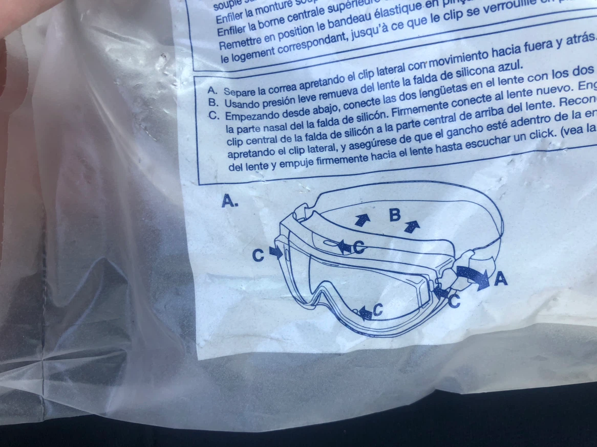 Radians S710X Flex Seal Replacement Lenses