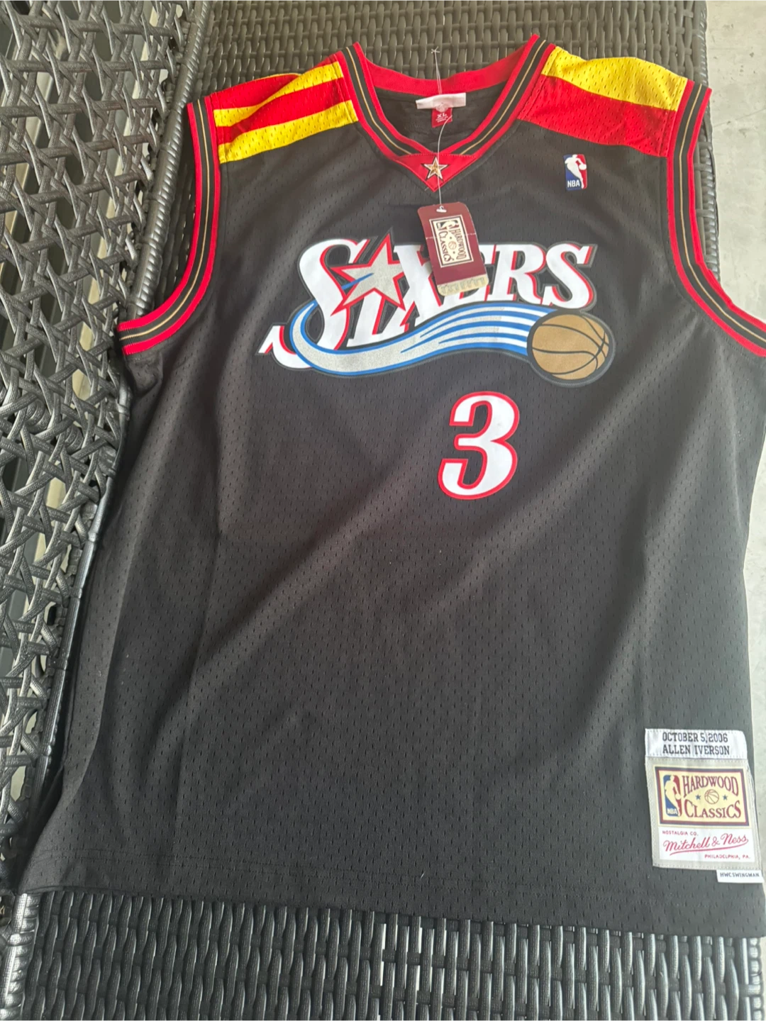 Authentic XL 76ers swingman jersey - photo 2