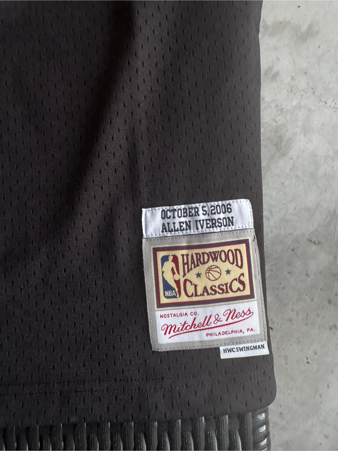 Authentic XL 76ers swingman jersey - photo 3