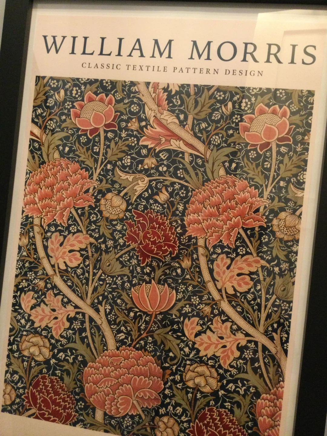 William Morris Classic Textile Pattern Design Framed Posters - photo 3