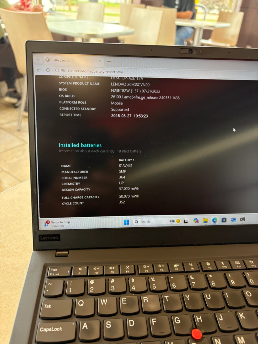 Lenovo Thinkpad 1X Carbon 16g ram 512ssd icore7 8th gen - photo 3