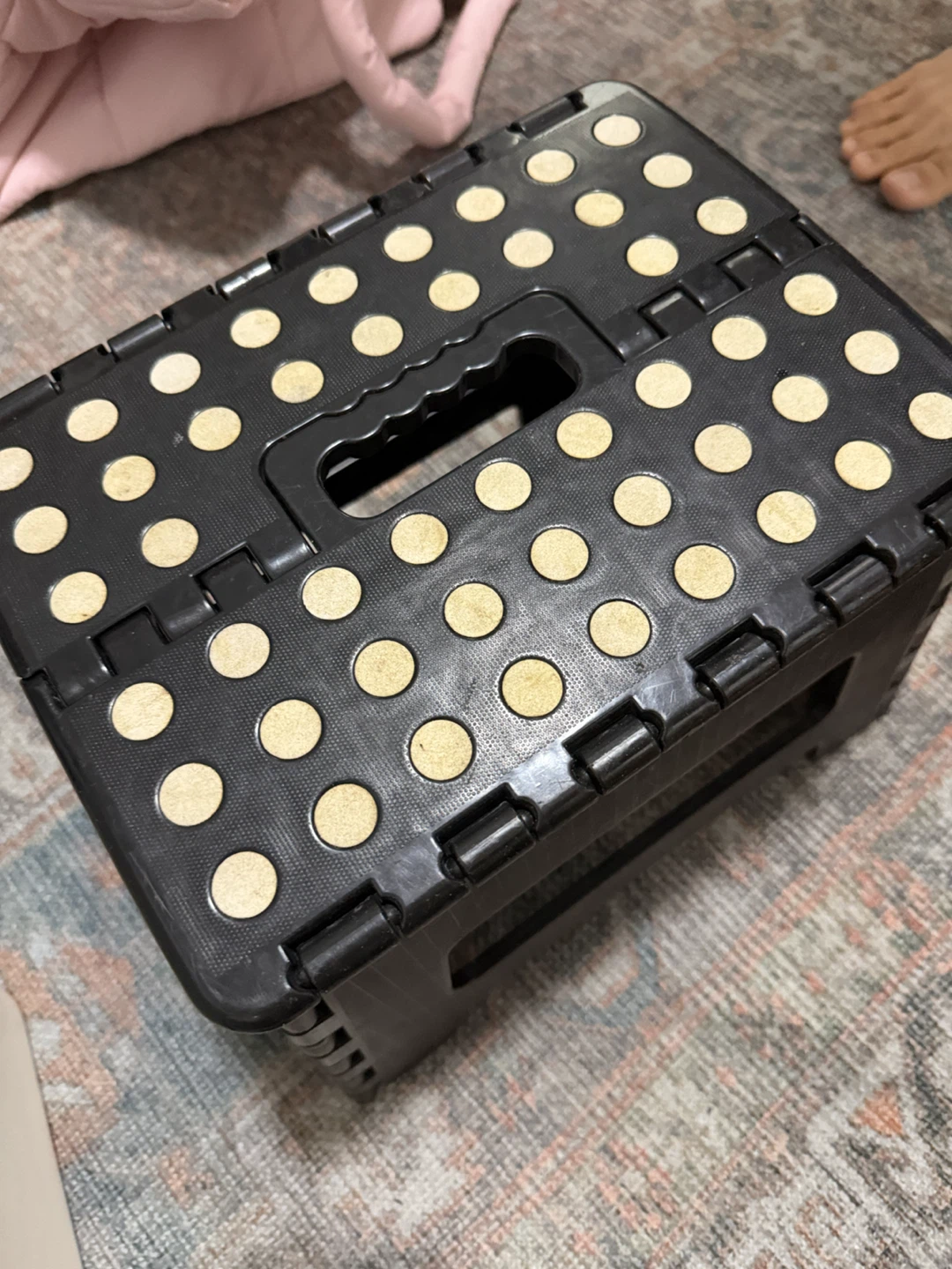Black Folding Step Stool - photo 2