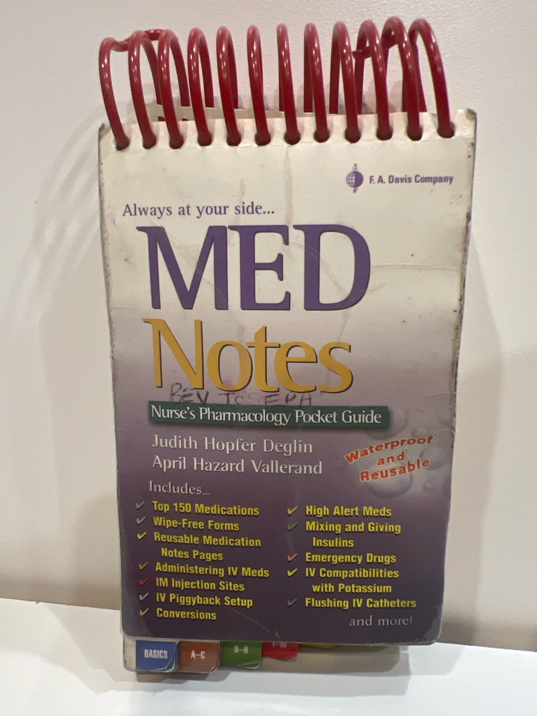 MED Notes Nurse's Pharmacology Pocket Guide
