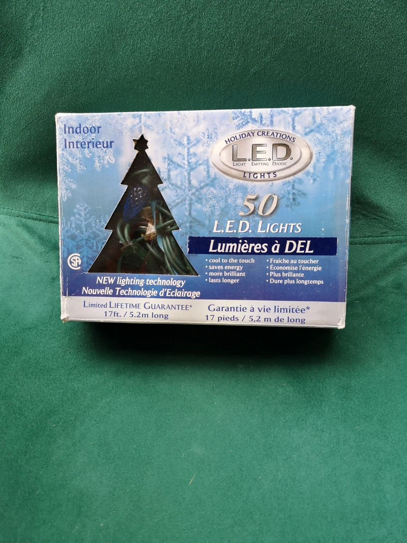 Holiday Creations LED Lights - 50 Count
