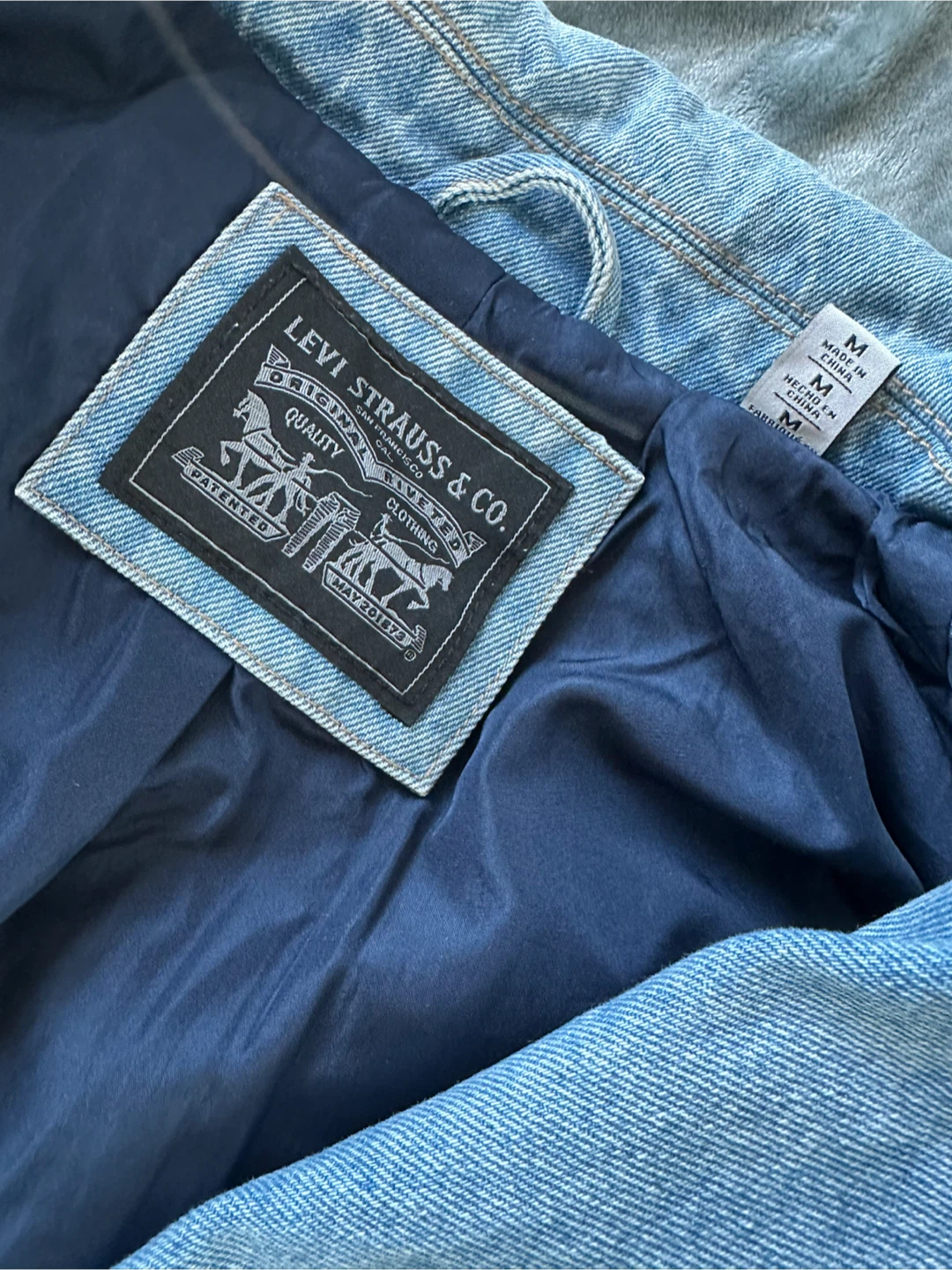 Levi’s Denim Moto Crop Jacket - photo 5