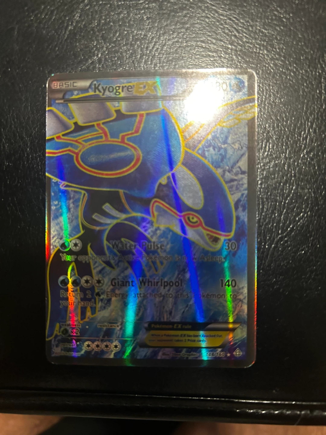 Pokemon TCG Kyogre EX Card