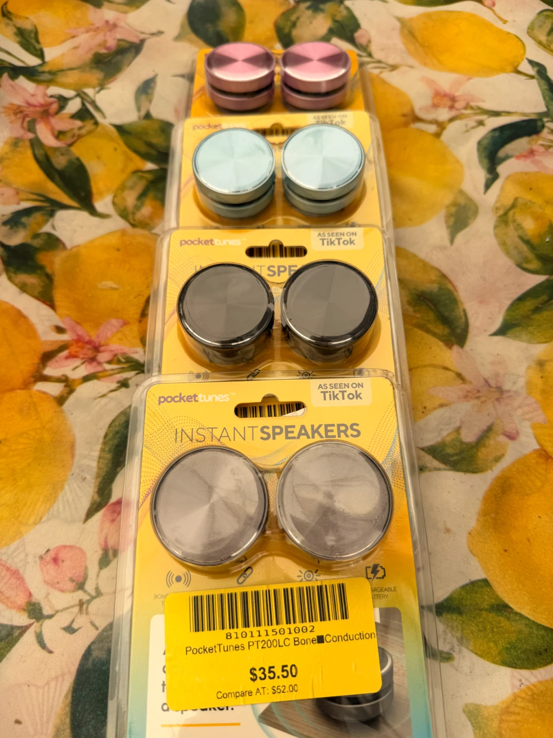 PocketTunes PT200LC Bone Conduction Instant Speakers - photo 2