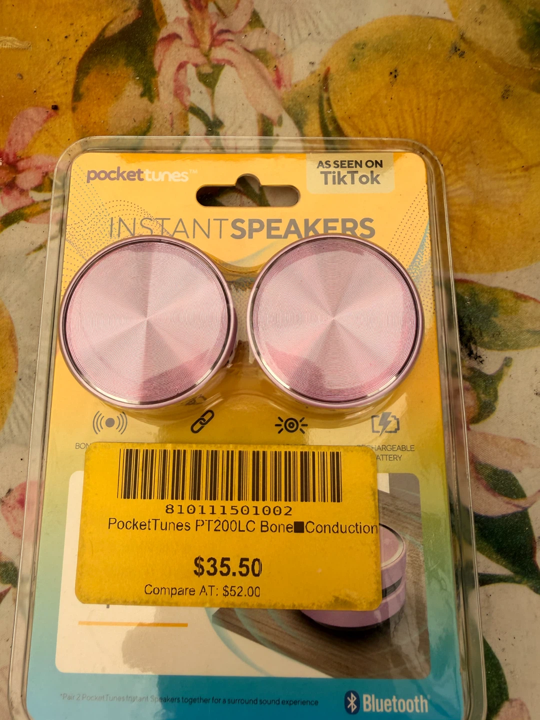 PocketTunes PT200LC Bone Conduction Instant Speakers - photo 3