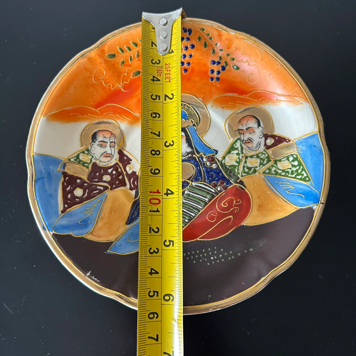 Vintage Japanese Satsuma Ware Plate - photo 2
