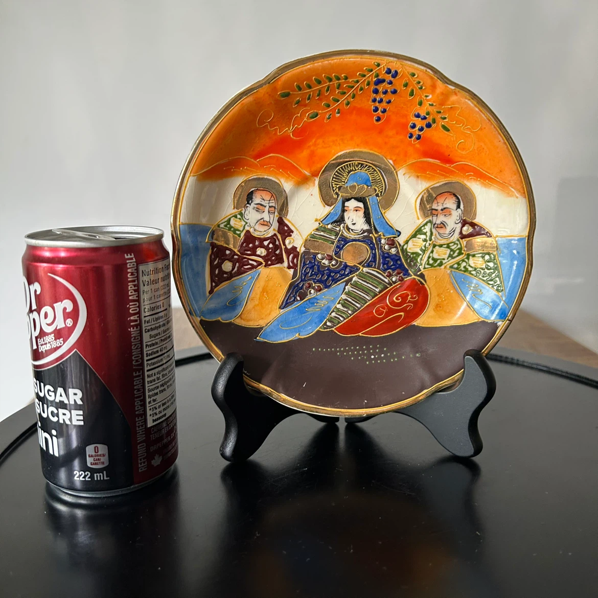 Vintage Japanese Satsuma Ware Plate - photo 3