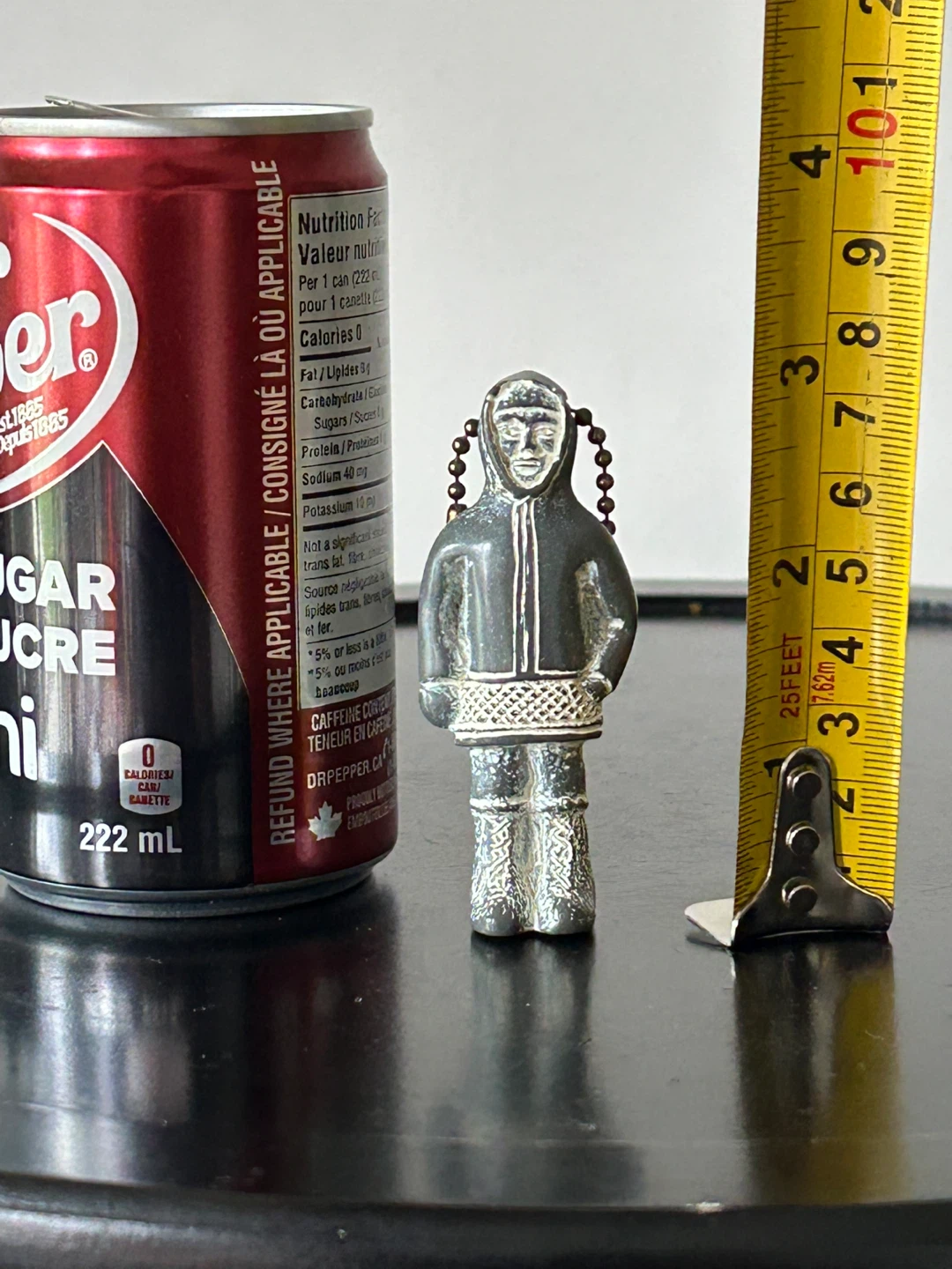 Vintage Canadian “TUNDRA” Arctic Figurine Keychain - photo 2