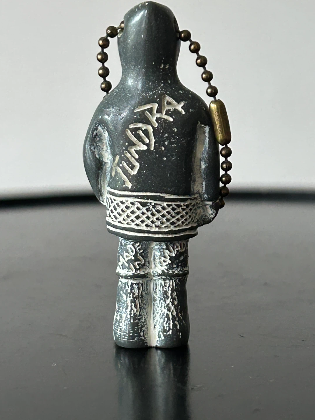 Vintage Canadian “TUNDRA” Arctic Figurine Keychain - photo 3